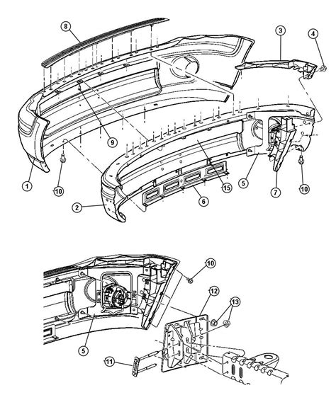 Dodge Ram 1500 Panel. Front bumper. Panelbody - 55077898AB | Factory Chrysler Parts, Bartow FL