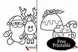Christmas Coloring Pages For Kids Printable sketch template