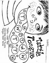 Tattle Tongue Coloring Page Pages sketch template