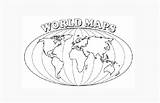 Map Of World coloring Page  Download Print Or Color Online For Free sketch template