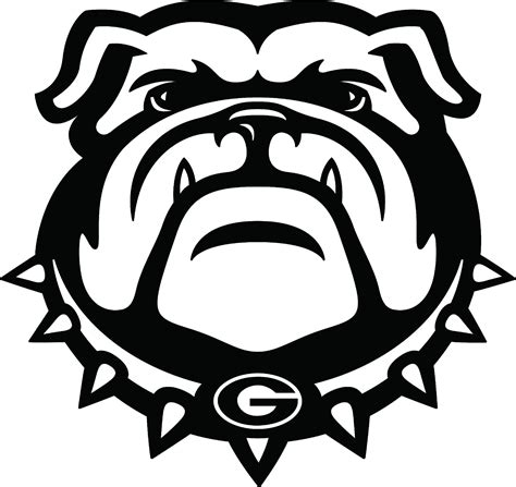 Georgia Bulldogs "Bulldog" #buldog | Georgia dawgs, Bulldog svg, Bulldog tattoo