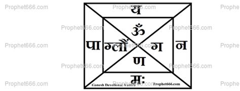 Devotional Yantra of Ganesha