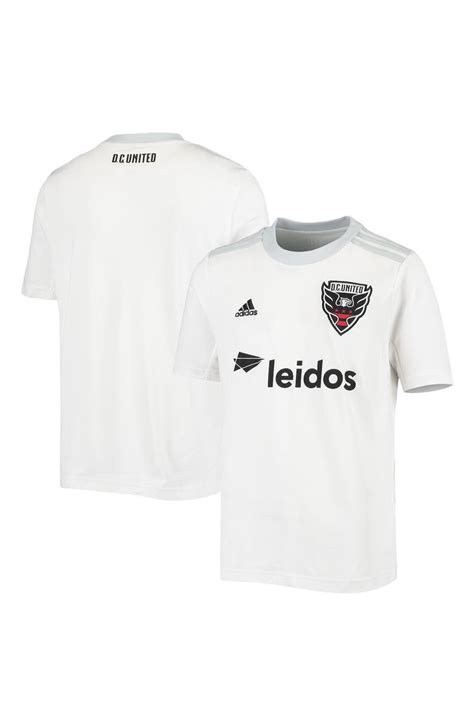 adidas Men's adidas White D.C. United 2019 Away Team Authentic Jersey | Nordstrom