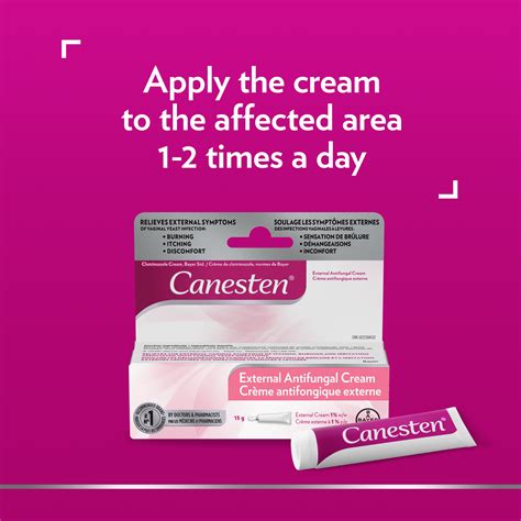 External Cream for Yeast Infection | Canesten Canada