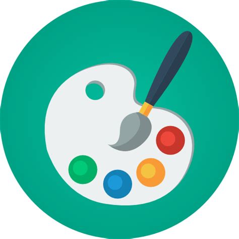 Paint palette free vector icon designed by Flat Icons Flat Design Icons, Icon Design, Design Art ...