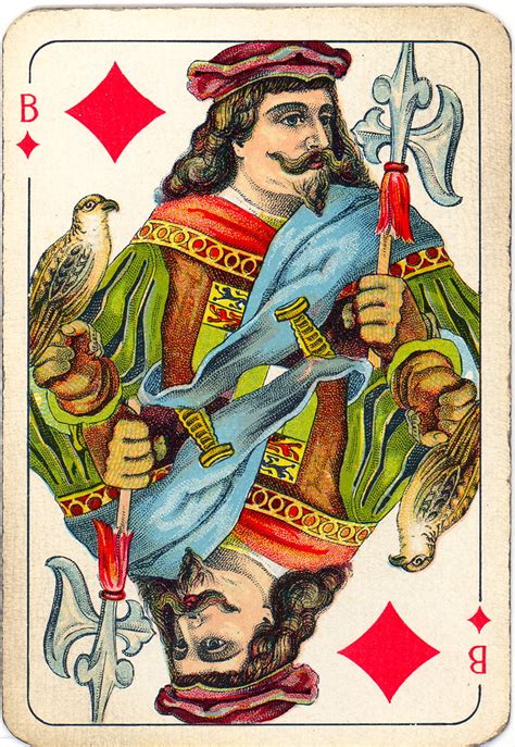 Dutch playing cards from 1920-1927: Jack of Diamonds | Flickr