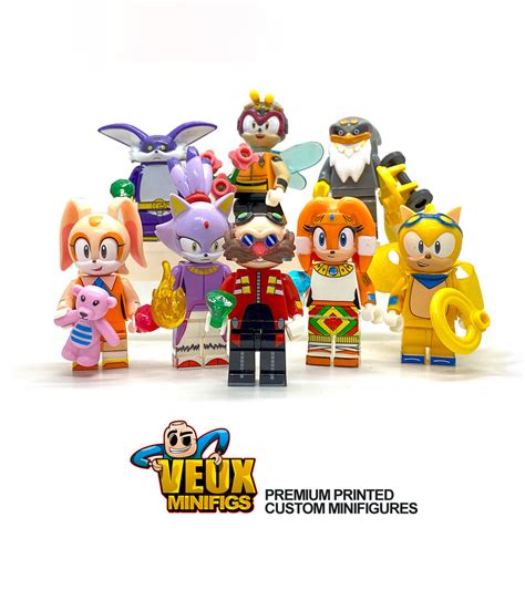 Sonic The Hedgehog Series Custom Minifigure Set #2 – Veux Toys Shop