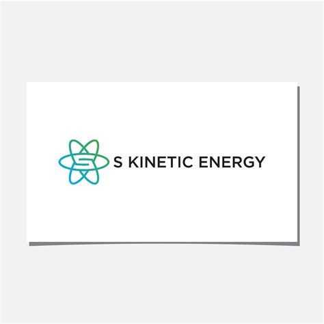 S KINETIC ENERGY LOGO DESIGN 7402477 Vector Art at Vecteezy