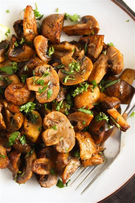 Air Fryer Mushrooms - Where Is My Spoon