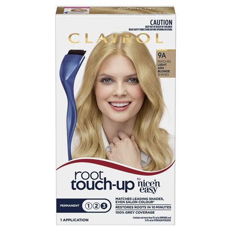 Buy Clairol Nice N Easy Root Touch Up Permanent Hair Colour 9A Ash Blonde Online at ePharmacy®