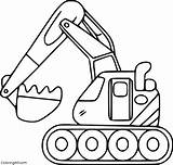 Simple Crawler Digger Coloring Page  ColoringAll sketch template