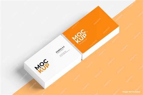 Premium PSD | Modern minimalist landscape business card mockup