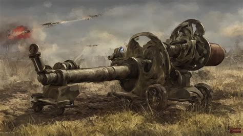 howitzer cannon, world war 2, high quality, artstation | Stable Diffusion | OpenArt