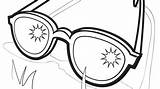 Sunglasses Coloring Page At GetColoringscom  Free Printable Colorings sketch template