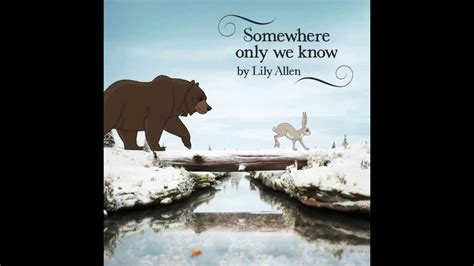 Lily Allen - Somewhere Only We Know Instrumental - YouTube