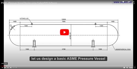 Pressure Vessel Design Software – CademPVD