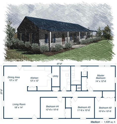 Metal Houses Plans: An Overview - House Plans