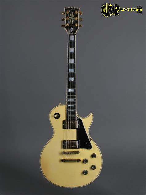 Gibson Les Paul Custom 1977 White Guitar For Sale GuitarPoint