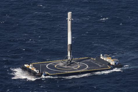 SpaceX: Rocket’s own camera captures historic barge landing