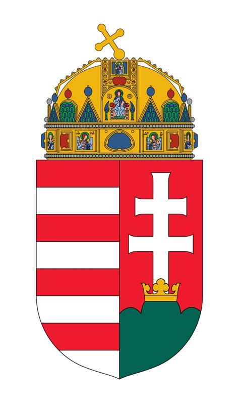 National Arms of Hungary - Címer - coat of arms - crest of National ...