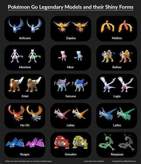 Legendary Shiny Pokemon GO | Shiny pokemon, Pokemon go, Shiny pokemon go