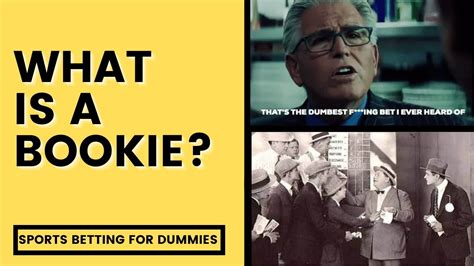 What is a Bookie? | Sports Betting for Dummies (and Degenerates) - YouTube