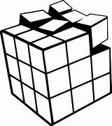 Rubik Cube 3D Coloring Page  Home Rubiks cube Games sketch template