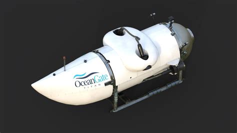 OceanGate Titan submarine 3D model | CGTrader