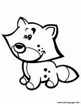 Get Creative With Cute Baby Fox Coloring Pages sketch template