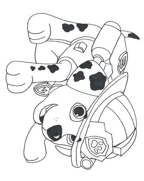 Free coloring pages of ryder paw patrol