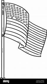 Flag Coloring Pages sketch template