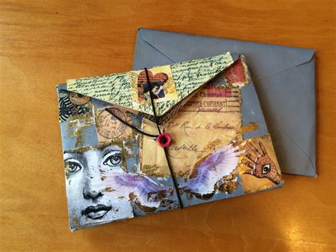 Paddi McGrath: How to Make Art Journals out of Envelopes