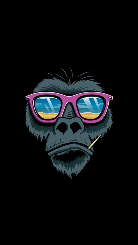 1920x1080px, 1080P free download | Cool Monkey art, HD phone wallpaper ...