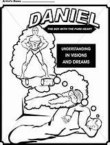 Daniel Coloring Page  Clover Media sketch template