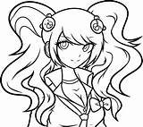 Ibuki Mioda Coloring Page Pages sketch template