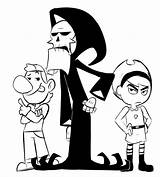 The Grim Adventures Of Billy And Mandy Coloring Pages  Nation sketch template