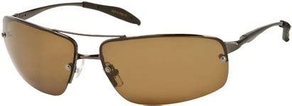 Semi-Rimless Polarized Aviator Sunglasses | Sunglass Warehouse®