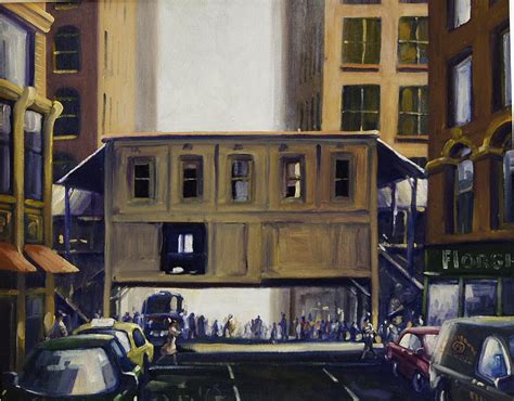 Chicago Subway Painting by Joe Hindley - Fine Art America