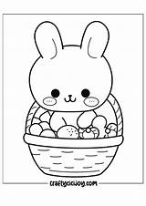 Cute Easter Coloring Pages 20 Free PDF Printables  Crafty Cici Joy sketch template
