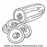 Dibujo De Pepino Para Colorear  Ultra Coloring Pages sketch template