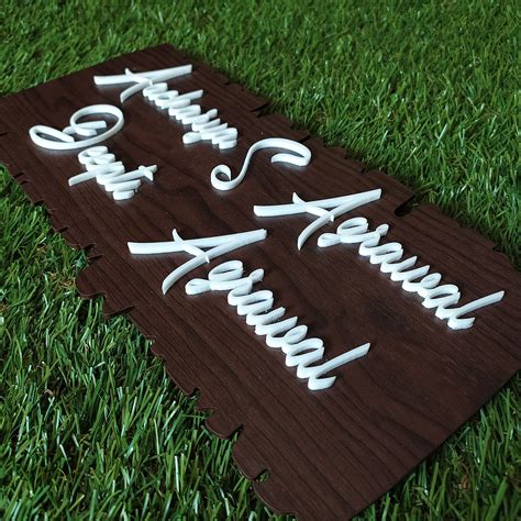 Buy/Send Personalised Wooden Name Plate Online- Ferns N Petals