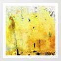 Yellow Orange Abstract Art - The Dreamer - By Sharon Cummings Art Print by Sharon Cummings ...
