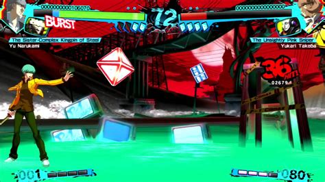 Persona 4 Arena Ultimax Gameplay PS3 - YouTube