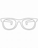 Sun Glasses Coloring Page  Coloringish sketch template