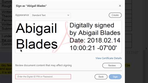 Creating an Electronic Signature for PDF's - YouTube