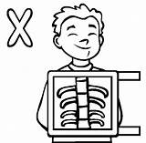 Explore The Fascinating World Of Medical Imaging With X Ray Coloring Pages sketch template