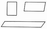 Parallelogram Coloring Pages sketch template