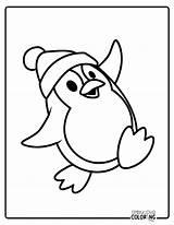 Free Penguin Coloring Pages  Simply Love sketch template