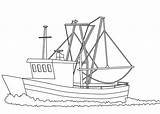Fishing Boat Coloring Page  Free Printable Pages For Kids sketch template