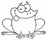 Free Frog Coloring Pages sketch template